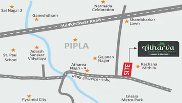 Location of Garden Homes Nagari 7 - Image 11823