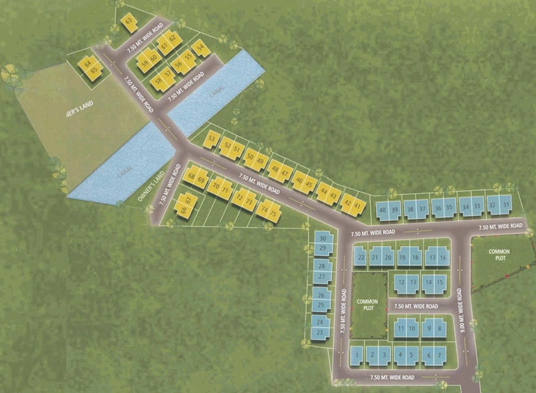 Master Plan of ParkShire 2 in Ratanpur, Vadodara - Image 38359