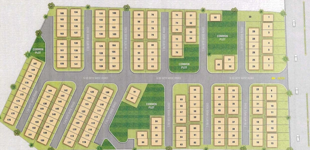 Master Plan of Prime City in Waghodia Road, Vadodara - Image 119153