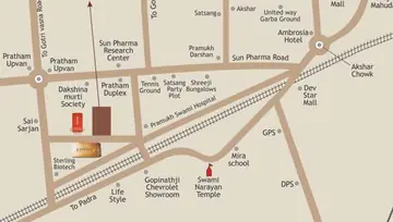 Location of Bhavani Mudra Elegance - Image 38509