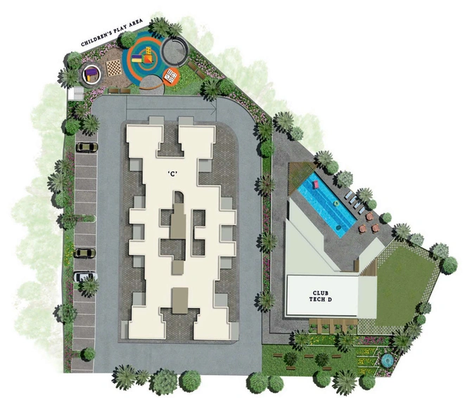 Master Plan of Neuleaf Lifespace TechD in Bhugaon, Pune - Image 14782
