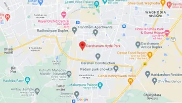 Location of Darshanam Hyde Park - Image 77004
