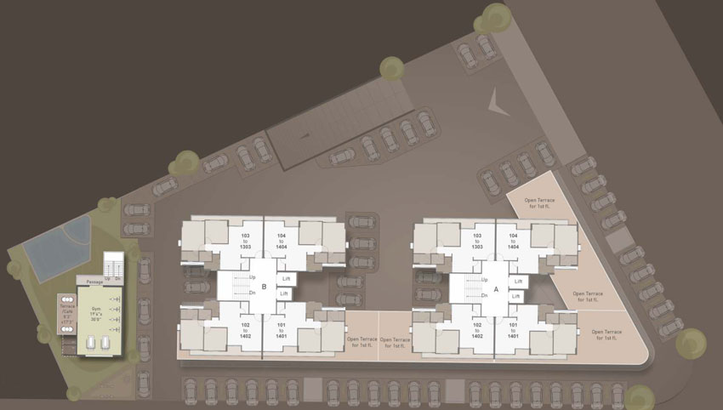 Master Plan of Darshanam Prospera in Gotri, Vadodara - Image 84193