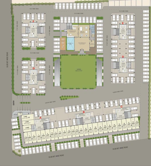 Master Plan of Darshanam Seltosa in Sevasi, Vadodara - Image 38600