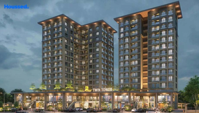 Project Image of Darshanam Twin Tower in Pratham Upvan, Vadodara - Image 38622