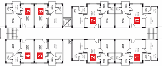 Floor Plan of SDPL Aashray in Hazaripahad, Nagpur - Image 12006