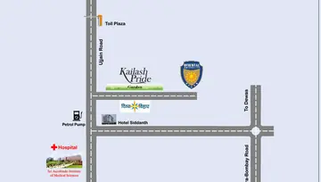 Location of KC Kailash Pride - Image 50990
