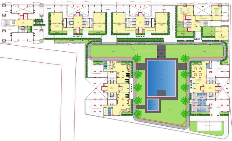 Master Plan of Manas Ishwari Greens in Rajendra Nagar, Indore - Image 51000