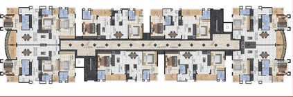 Floor Plan of KBG Platinum in Bhawrasla, Indore - Image 51022