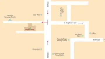 Location of Shree Radhe Green Park - Image 95485