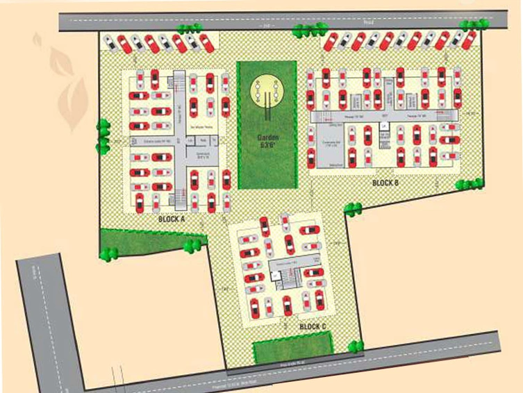 Master Plan of Shree Radhe Green Park in Rajendra Nagar, Indore - Image 95487