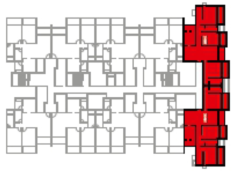 Floor Plan of Essen Silver Oaks in Bogmalo, Goa - Image 40262
