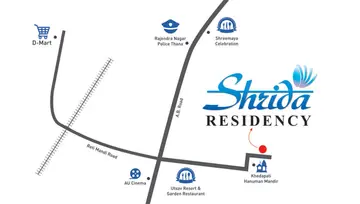 Location of Shrida Residency - Image 51250