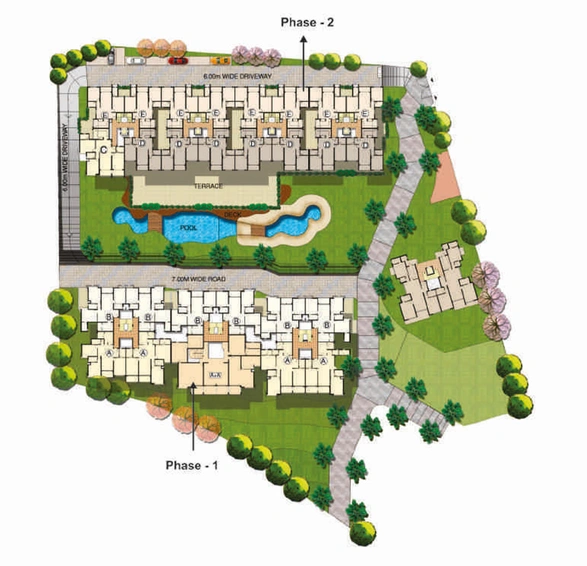Master Plan of Umiya Sundance in Vasco Da Gama, Goa - Image 1246
