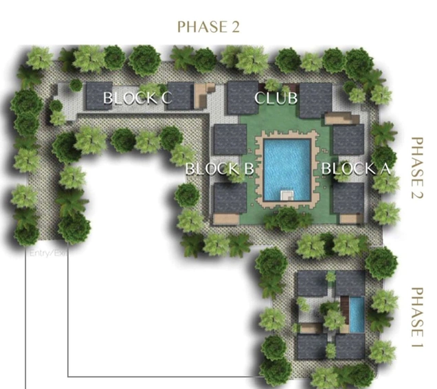 Master Plan of Vida Goa Phase 2 in Calangute, Goa - Image 595