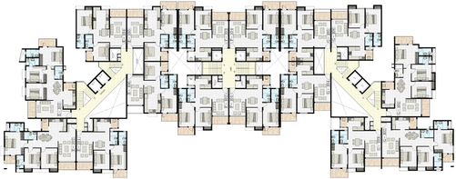 Floor Plan of Pinto Rio Grande in Panjim, Goa - Image 40965