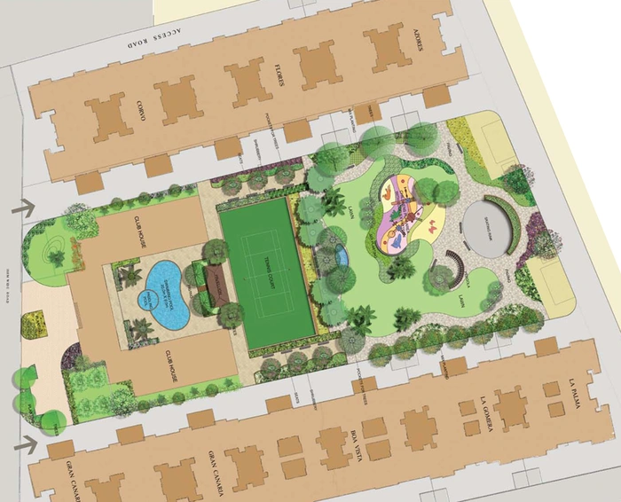 Master Plan of Mathias Ocean Park in Dona Paula, Goa - Image 40994