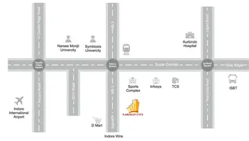 Location of Naman Nariman City - Image 51376