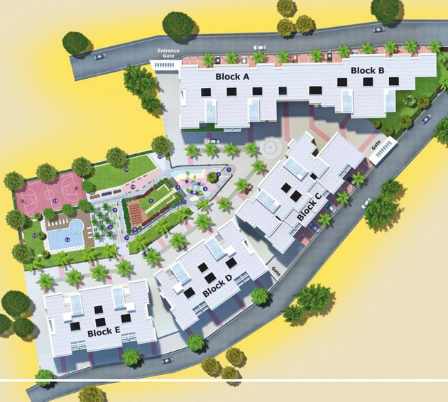 Master Plan of Prabhu Violetta in Dabolim, Goa - Image 41042