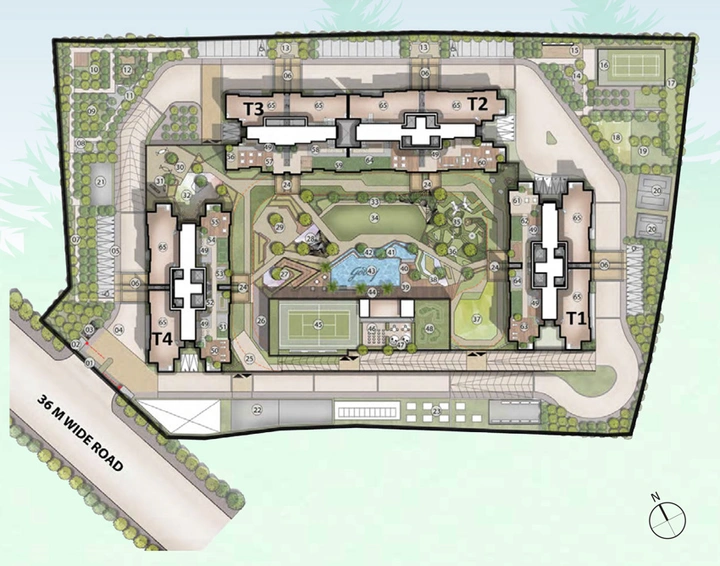 Master Plan of Godrej Woodsville in Hinjewadi, Pune - Image 14877