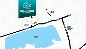 Location of Unique Badshah Residency - Image 51702