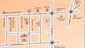 Location of Tulip Garden - Image 51821