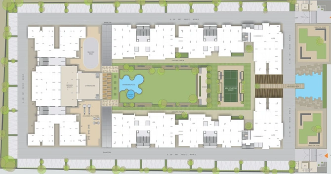 Master Plan of Skye Luxuria in Nipania, Indore - Image 51895