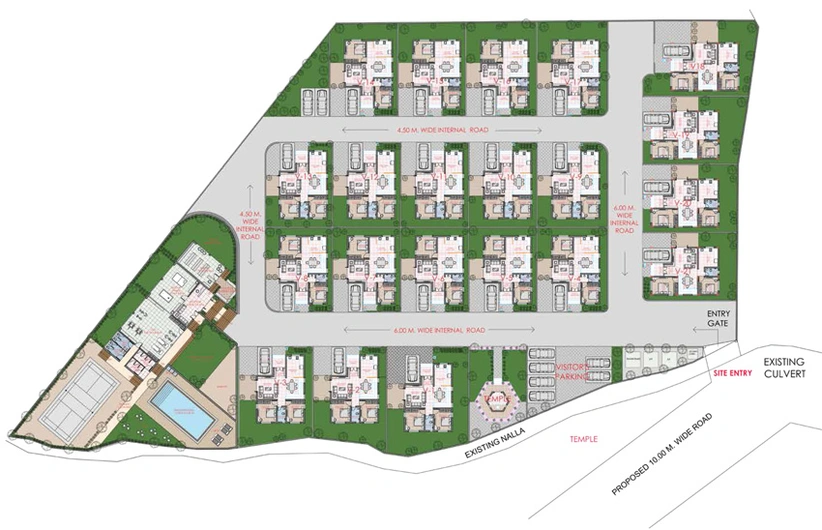 Master Plan of Samruddhi Shreedhi Colony in Ponda, Goa - Image 41504