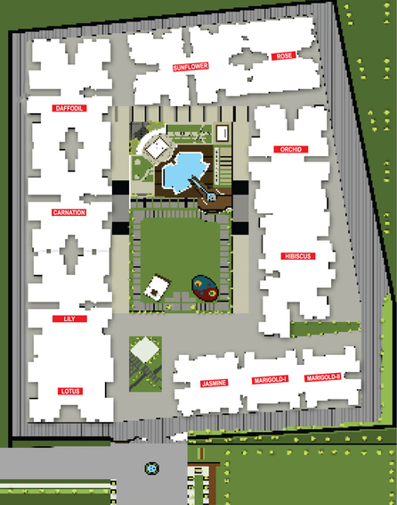 Master Plan of Royal Amar Greens in Niranjanpur, Indore - Image 103672