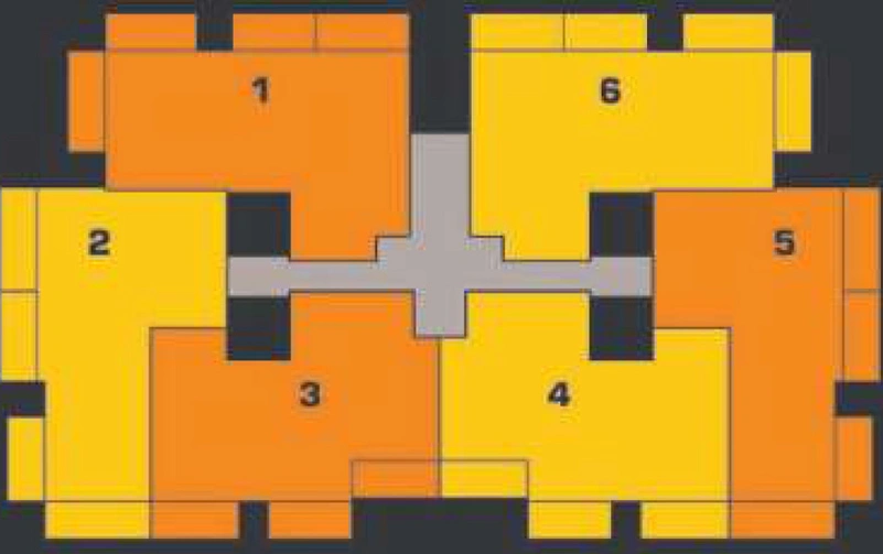 Floor Plan of Deshmukh Marvel in Sangolda, Goa - Image 41642