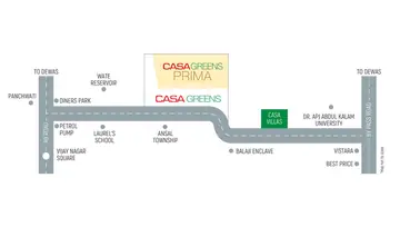 Location of Casa Green Prima - Image 52129
