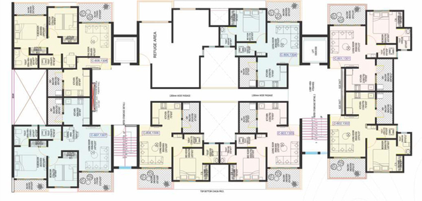 Floor Plan of Urbania Mangalam in Moshi, Pune - Image 14822