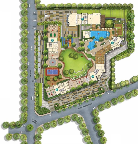 Master Plan of Kalpataru Grandeur in New Palasia, Indore - Image 52199
