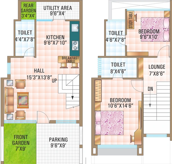 2 BHK House/Villa in Pumarth Serenity in AB Bypass Road, Indore - Image 503379