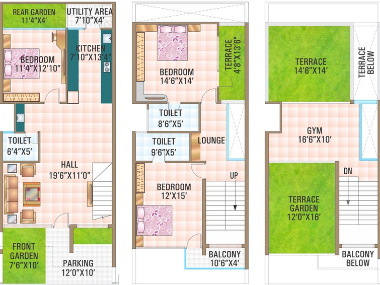 3 BHK House/Villa in Pumarth Serenity in AB Bypass Road, Indore - Image 503382