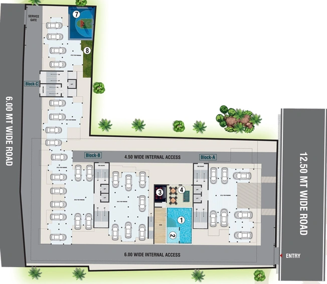 Master Plan of Devashri Elanza 1 in Margao, Goa - Image 643