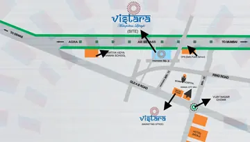 Location of Suncity Vistara - Image 52548