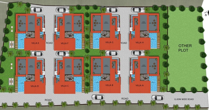 Master Plan of Ellora The Floretta in Parra, Goa - Image 42172