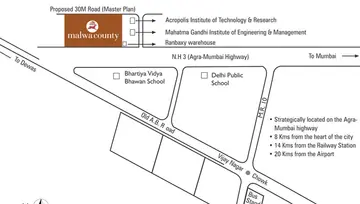 Location of Satya Malwa Enclave - Image 52630