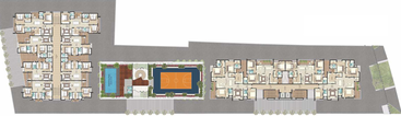 Master Plan of R.C. Tiara Residence in Bicholi Hapsi, Indore - Image 1261