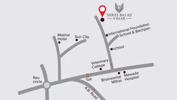 Location of Shree Balaji Vihar - Image 1062