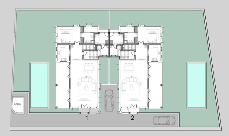 Master Plan of Vianaar La Delia in Assagao, Goa - Image 42288