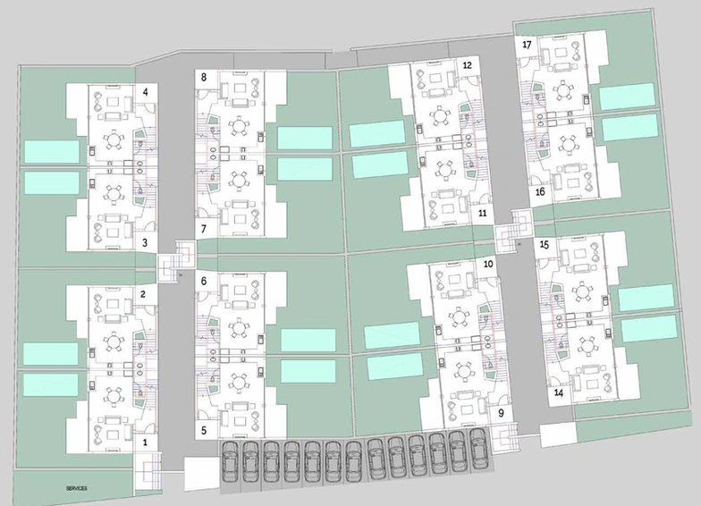 Master Plan of Vianaar La Agueda in Nerul, Goa - Image 42308