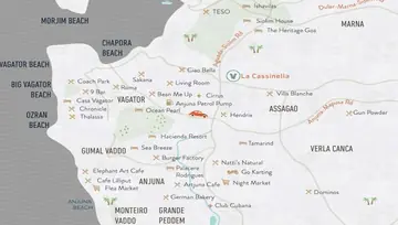 Location of Vianaar La Cassinella - Image 42383