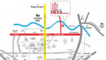 Location of Unique Infra Hexa Towers - Image 15124