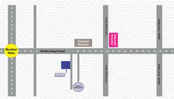 Location of Atreya Residency - Image 13809