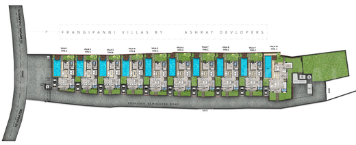 Master Plan of Ashray Serenity in Anjuna, Goa - Image 658