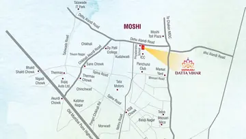 Location of Kamalraj Datta Vihar - Image 15099