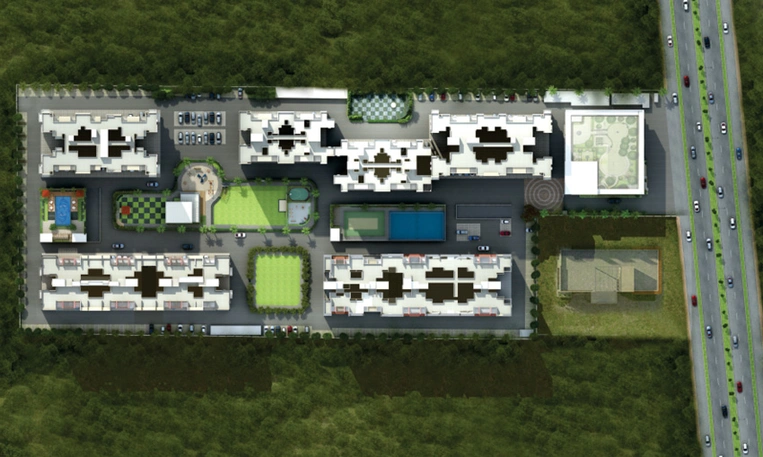 Master Plan of Kamalraj Datta Vihar in Moshi, Pune - Image 15101