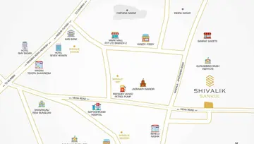 Location of Yogeshwar Shivalik Sankul - Image 14104